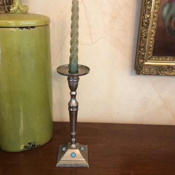 10” silver candlestick - Picture 1 of 10
